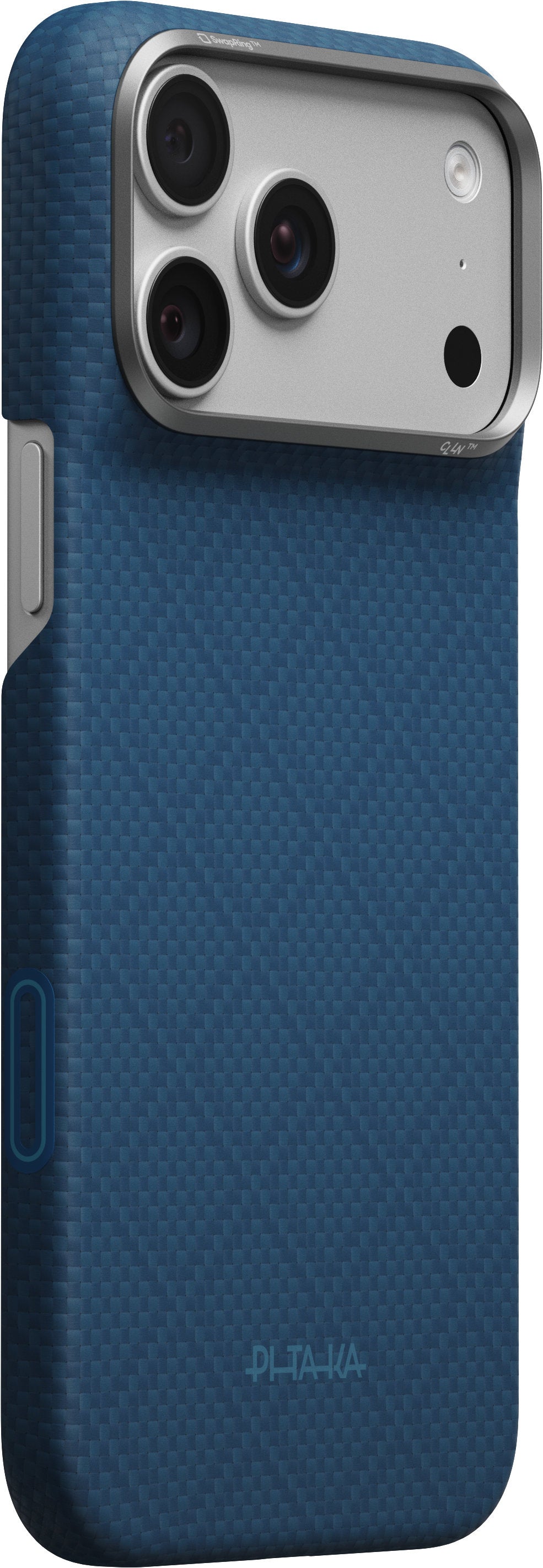 Pitaka iPhone 17 Pro Max/iPhone 18 Pro Max Skal Edge MagSafe Argyle Abyss Blue