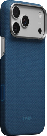 Pitaka iPhone 17 Pro Max/iPhone 18 Pro Max Skal Edge MagSafe Argyle Abyss Blue