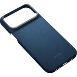 Pitaka iPhone 17 Pro Max/iPhone 18 Pro Max Skal Edge MagSafe Argyle Abyss Blue