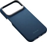 Pitaka iPhone 17 Pro/iPhone 18 Pro Skal Edge MagSafe Argyle Abyss Blue