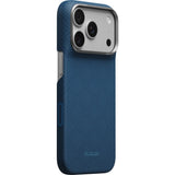 Pitaka iPhone 17 Pro/iPhone 18 Pro Skal Edge MagSafe Argyle Abyss Blue
