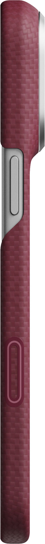 Pitaka iPhone 17 Pro Max/iPhone 18 Pro Max Skal Edge MagSafe Argyle Burgundy