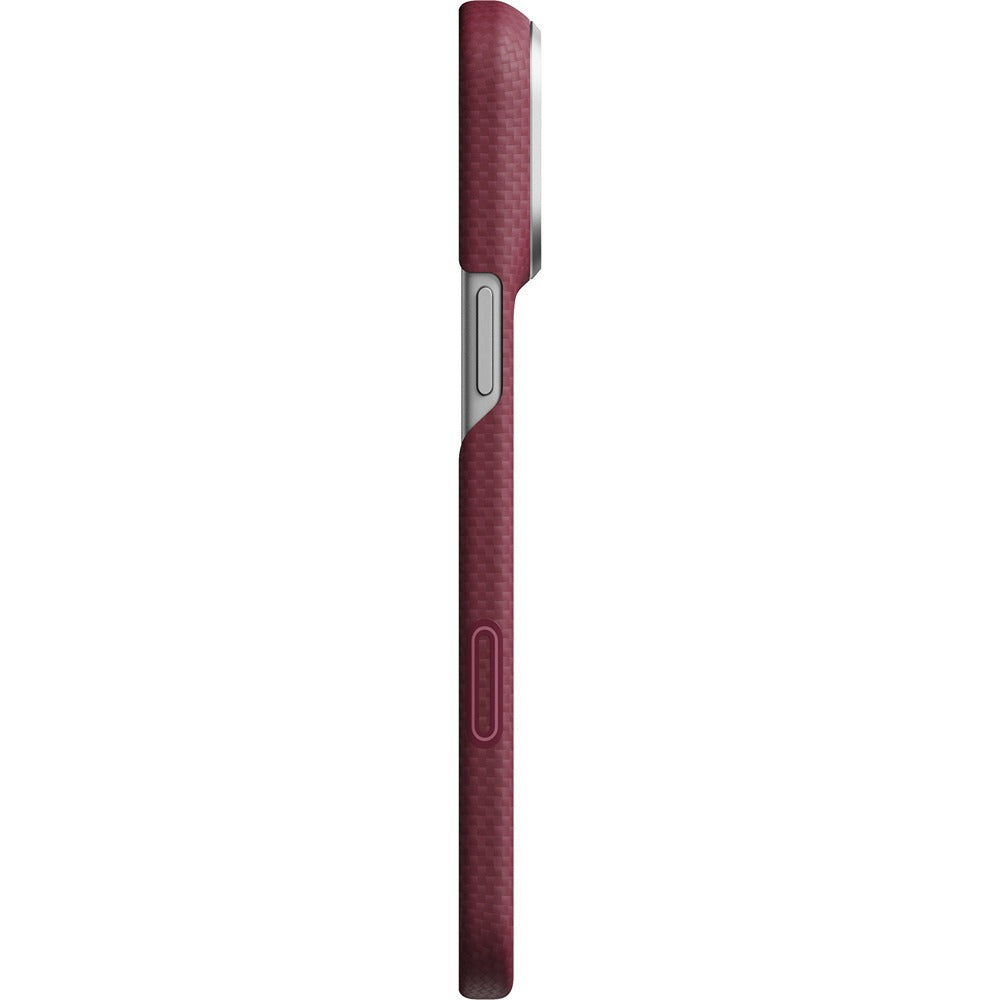Pitaka iPhone 17 Pro Max/iPhone 18 Pro Max Skal Edge MagSafe Argyle Burgundy