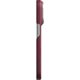 Pitaka iPhone 17 Pro/iPhone 18 Pro Skal Edge MagSafe Argyle Burgundy