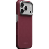 Pitaka iPhone 17 Pro/iPhone 18 Pro Skal Edge MagSafe Argyle Burgundy
