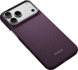 Pitaka iPhone 17 Pro Max/iPhone 18 Pro Max Skal Edge MagSafe Charoite Purple