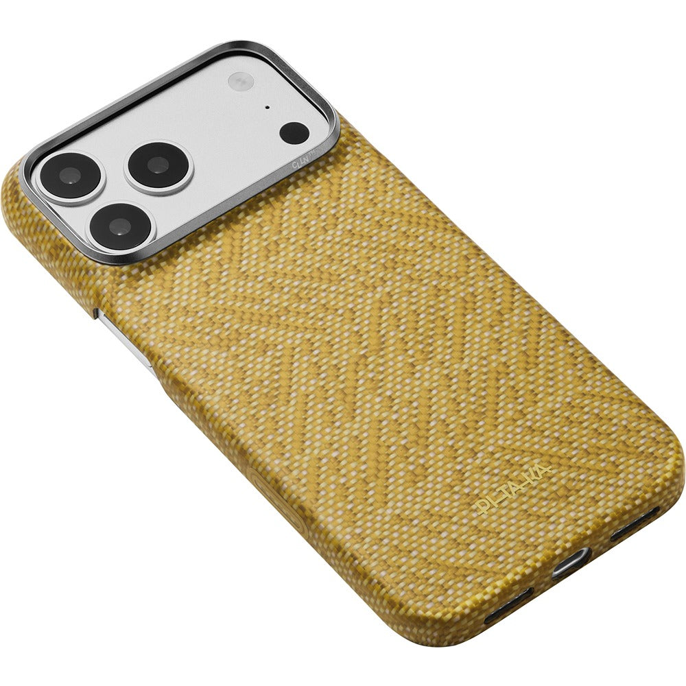 Pitaka iPhone 17 Pro Max/iPhone 18 Pro Max Skal Edge MagSafe Golden Drift