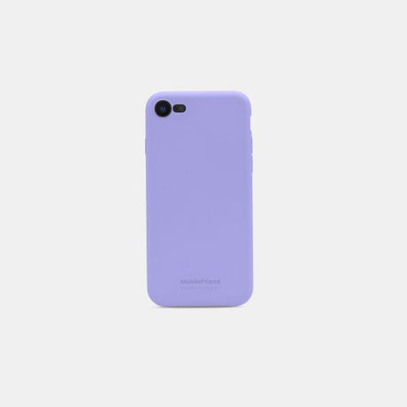 MobileFriend iPhone 7/8/SE Skal Silikon Lavender