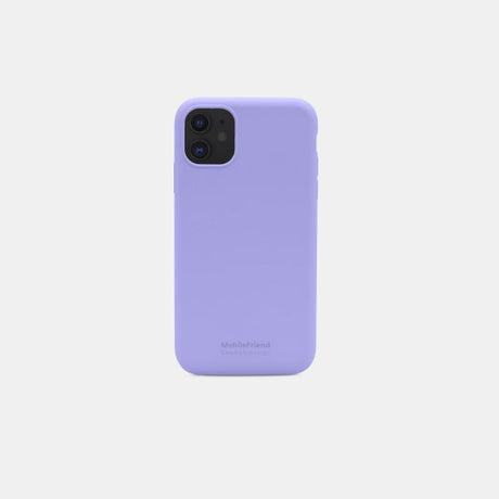 MobileFriend iPhone 11/iPhone Xr Skal Silikon Lavender