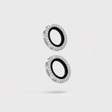 MobileFriend iPhone 13/13 Mini Kameraskydd Linsring Bling