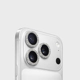 MobileFriend iPhone 17 Pro/iPhone 17 Pro Max Kameraskydd Linsring Bling