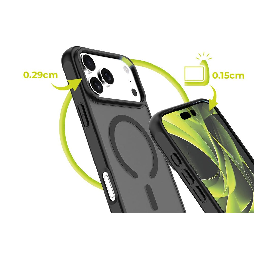 Mobile Origin iPhone 18 Pro Max Skal Easy Case MagSafe Svart