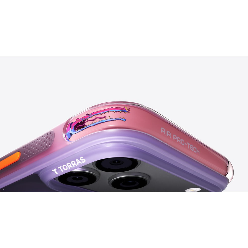 Torras iPhone 17 Pro Skal Ostand Q3 Air Gawx Neon Night Muse