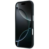 Mercedes Benz iPhone 17 Pro Max/iPhone 18 Pro Max Skal Leather Iconic Line Svart