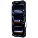Mercedes Benz iPhone 17 Pro/iPhone 18 Pro Skal Leather Iconic Line Blå