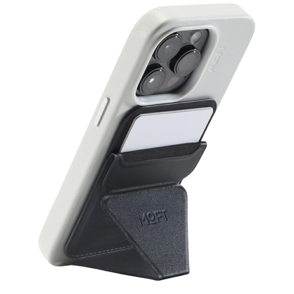 MOFT Snap Phone Stand & Wallet MagSafe Jet Black