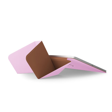 MOFT iPad Air 10.9 (gen 4/5)/iPad Air 11 (M2/M3/M4) Fodral Dynamic Folio Light Pink/Brownie