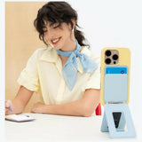 MOFT Snap Phone Tripod Stand & Wallet MagSafe Drift Blue
