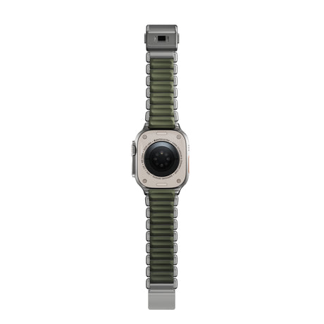 Nomad Apple Watch 45/46mm/Ultra 49mm Armband Stratos Band Natural Forest