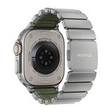 Nomad Apple Watch 45/46mm/Ultra 49mm Armband Stratos Band Natural Forest