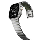 Nomad Apple Watch 45/46mm/Ultra 49mm Armband Stratos Band Natural Forest