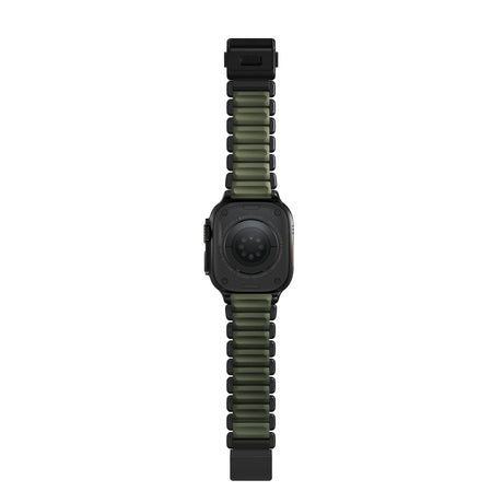Nomad Apple Watch 45/46mm/Ultra 49mm Armband Stratos Band Svart Forest