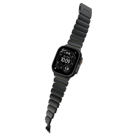 Nomad Apple Watch 45/46mm/Ultra 49mm Armband Stratos Band Svart Forest
