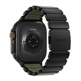 Nomad Apple Watch 45/46mm/Ultra 49mm Armband Stratos Band Svart Forest