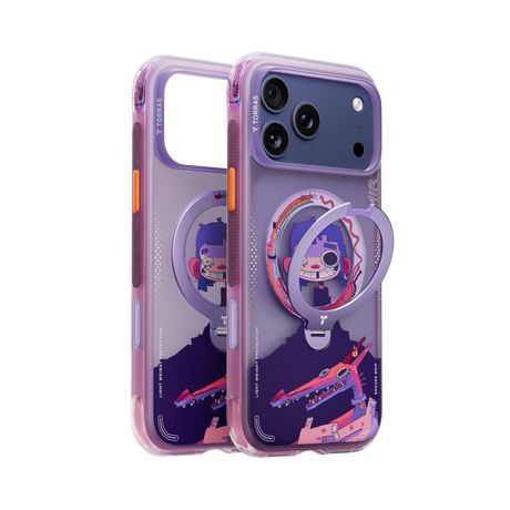 Torras iPhone 17 Pro Skal Ostand Q3 Air Gawx Neon Night Muse