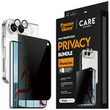 CARE by PanzerGlass iPhone Duo 3-in-1 SL1M Bundle Privacy