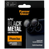 PanzerGlass iPhone Duo Kameraskydd Hoops Svart