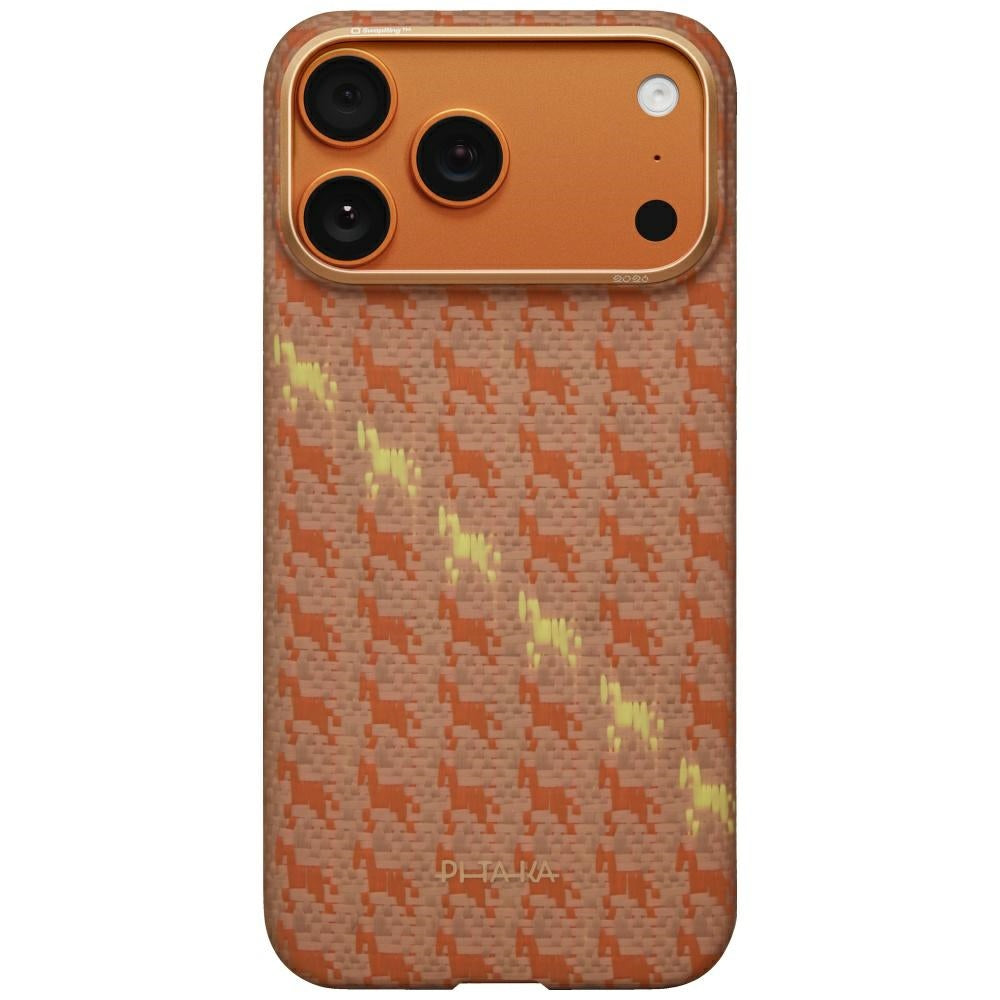 Pitaka iPhone 17 Pro Skal Edge MagSafe Amber
