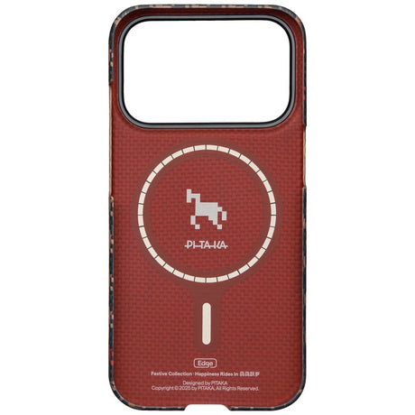 Pitaka iPhone 17 Pro Skal Edge MagSafe Ebony