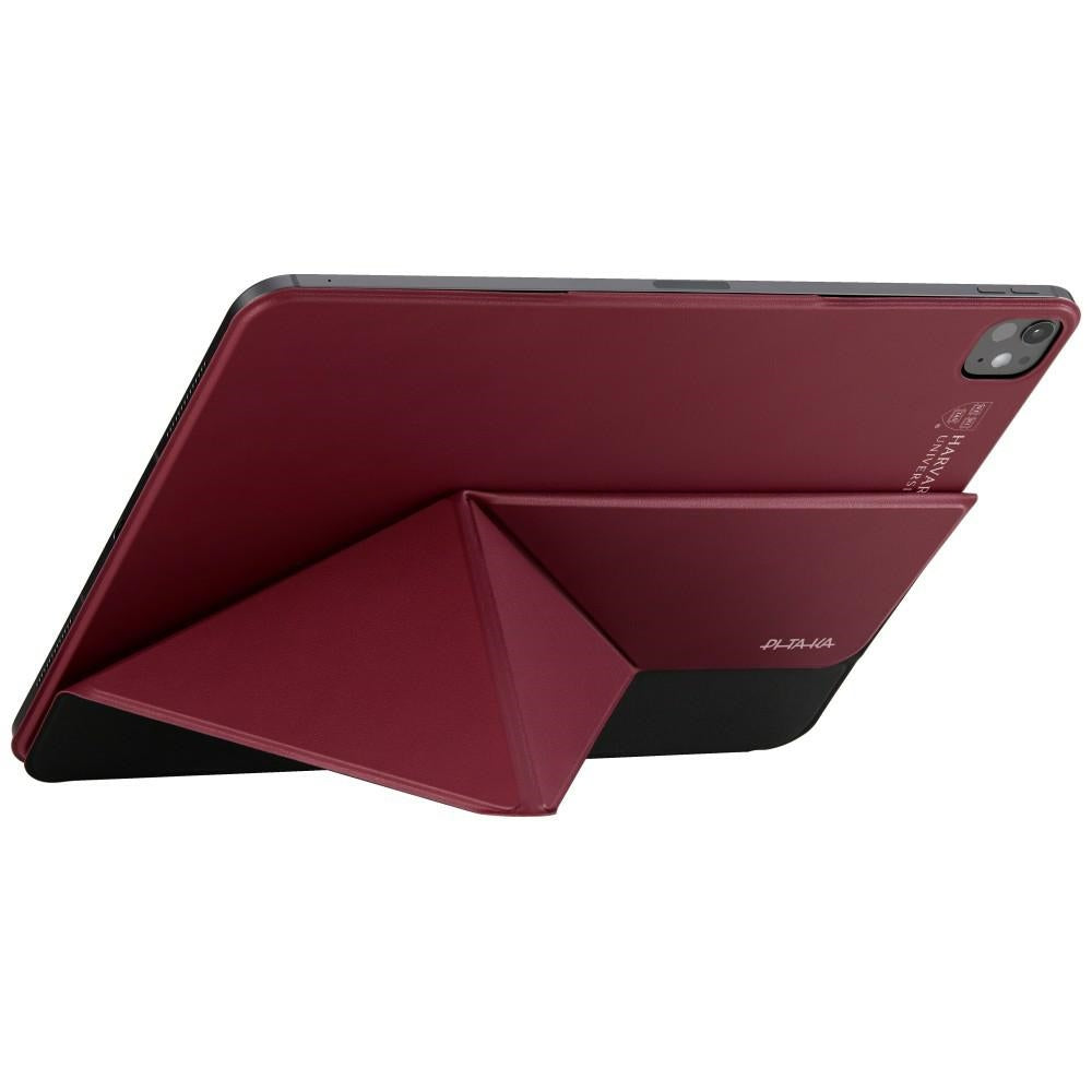 Pitaka iPad Pro 11 (M4/M5) Fodral MagEZ Folio 3 Harvard Crimson