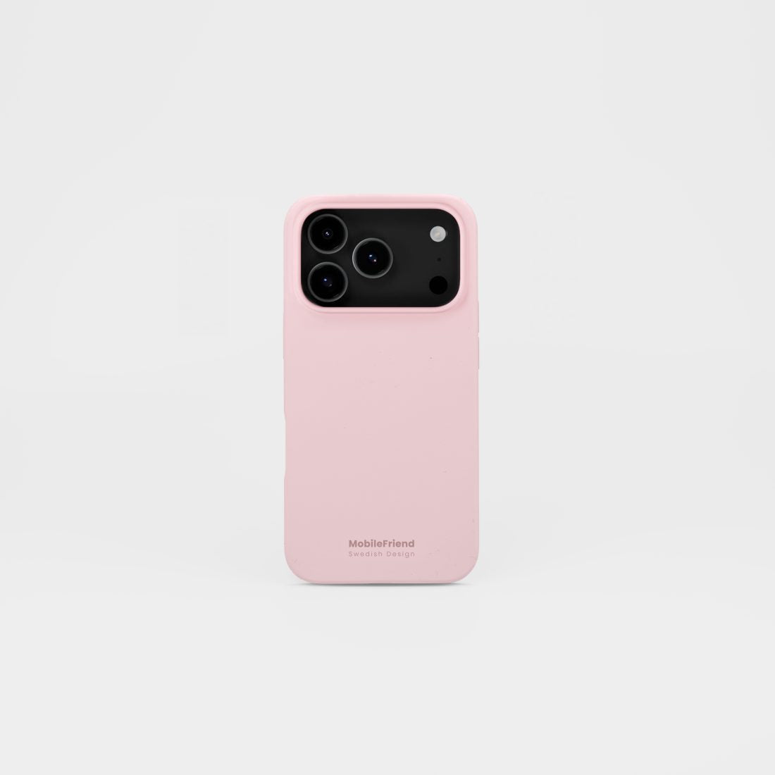 MobileFriend iPhone 17 Pro/iPhone 18 Pro Skal Silikon Rosa