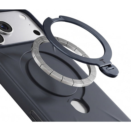 Torras iPhone 18 Pro Max Skal Ostand Q3 Silicone Svart