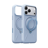 Torras iPhone 18 Pro Max Skal Ostand Q3 Silicone Blå