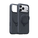 Torras iPhone 18 Pro Max Skal Ostand Q3 Silicone Svart