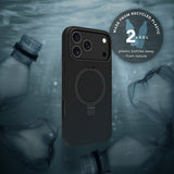 dbramante1928 iPhone 17 Pro Max/iPhone 18 Pro Max Skal Roskilde MagSafe Kick ICON Midnight