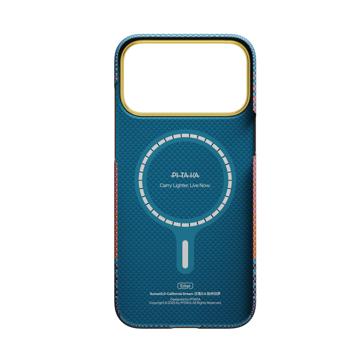 Pitaka iPhone 17 Pro Max Skal Edge MagSafe California Dream-04