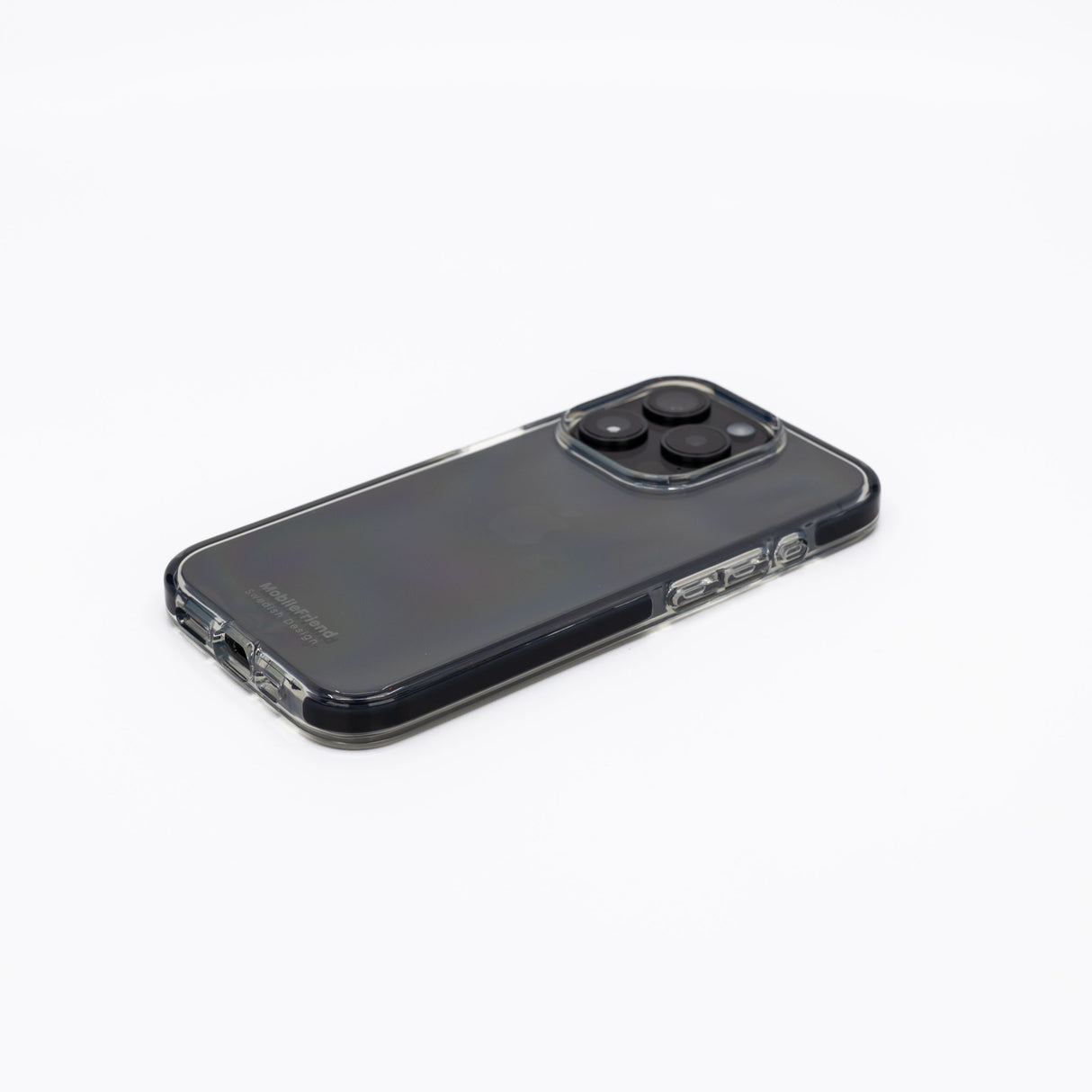 MobileFriend iPhone 12/iPhone 12 Pro Skal Seethrough Transparent