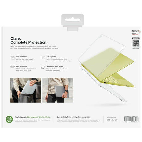 Uniq MacBook Neo 13 Skal Claro Transparent