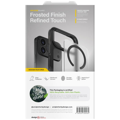 Uniq iPhone 17 Pro/iPhone 18 Pro Skal Veren MagClick Chalk Frost