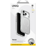 Uniq iPhone 17 Pro/iPhone 18 Pro Skal Veren MagClick Chalk Frost