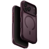 Uniq iPhone 17 Pro/iPhone 18 Pro Skal Veren MagClick Burgundy
