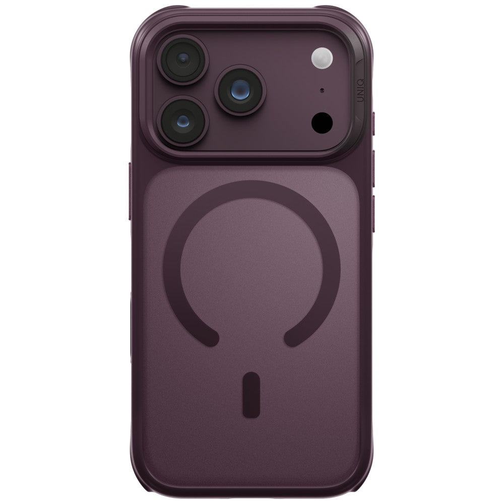 Uniq iPhone 17 Pro/iPhone 18 Pro Skal Veren MagClick Burgundy