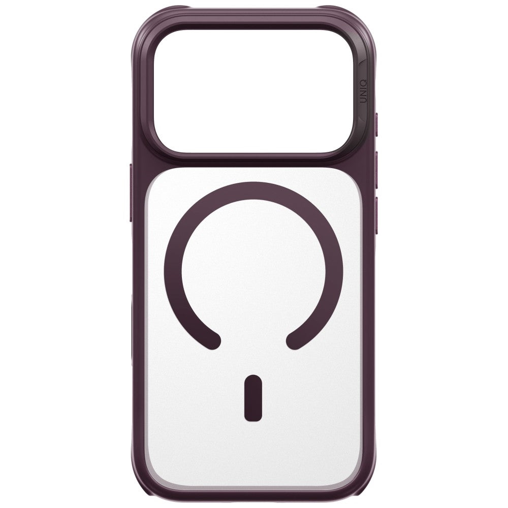Uniq iPhone 17 Pro/iPhone 18 Pro Skal Veren MagClick Burgundy