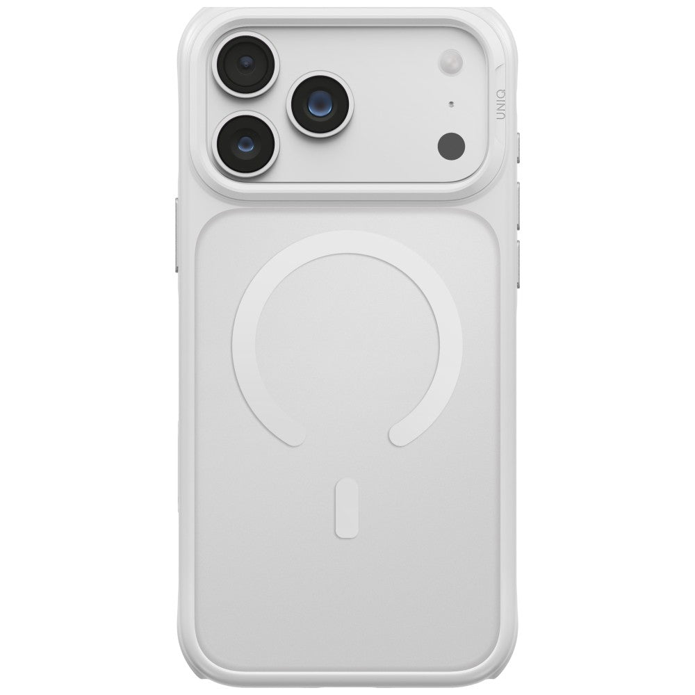 Uniq iPhone 17 Pro Max/iPhone 18 Pro Max Skal Veren MagClick Chalk Frost