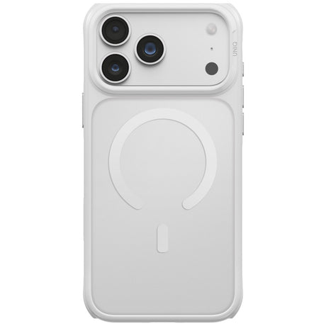 Uniq iPhone 17 Pro Max/iPhone 18 Pro Max Skal Veren MagClick Chalk Frost