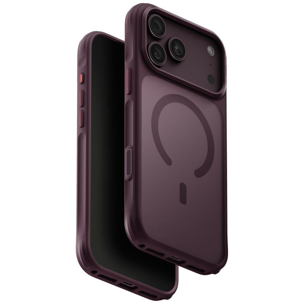 Uniq iPhone 17 Pro Max/iPhone 18 Pro Max Skal Veren MagClick Burgundy
